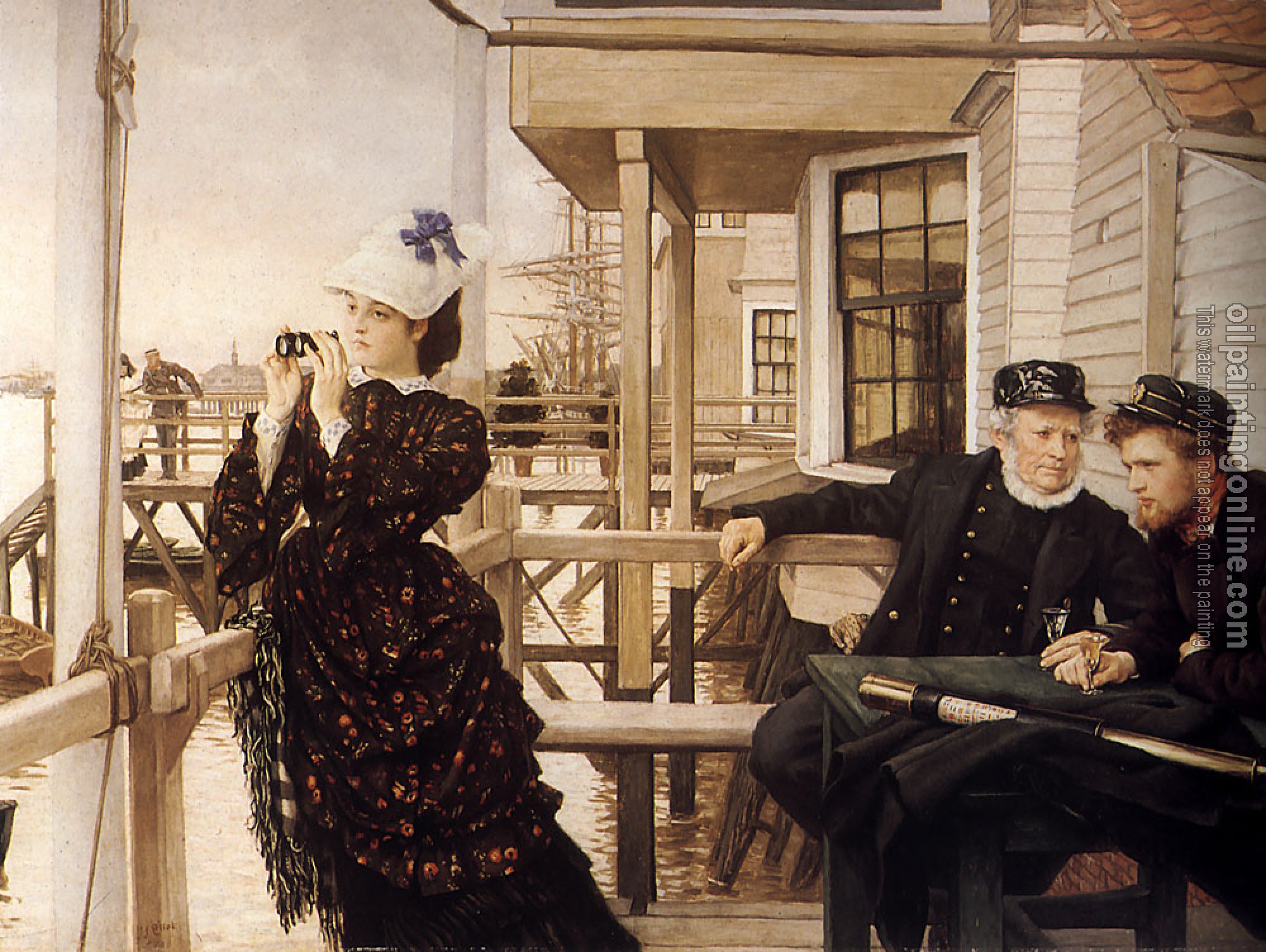 Tissot, James - The Captains Daughter